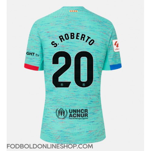 Barcelona Sergi Roberto #20 Tredjetrøje 2023-24 Kortærmet